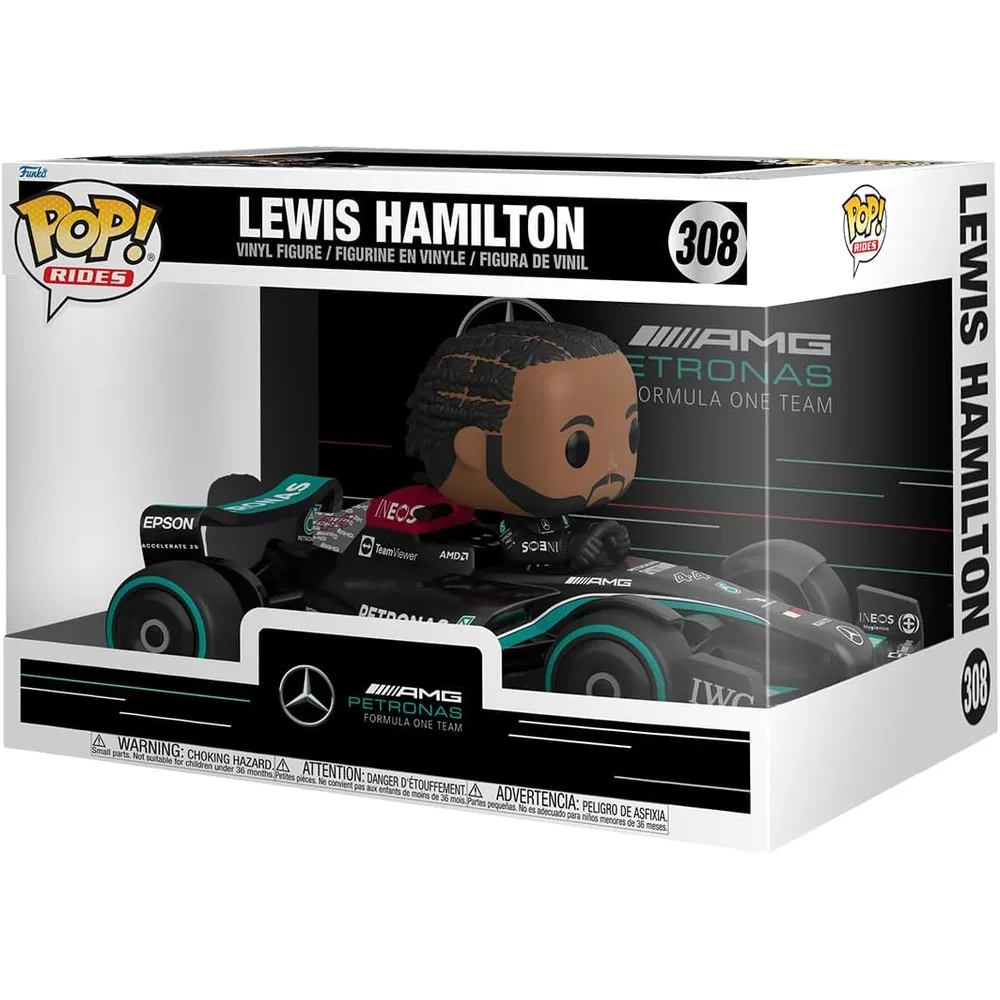 Funko Pop | Lewis Hamilton Mercedes-Benz F1 (Ride Super Deluxe)