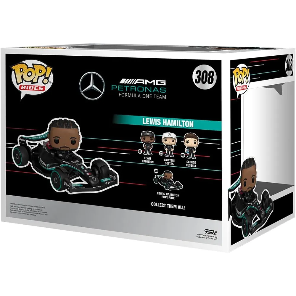 Funko Pop | Lewis Hamilton Mercedes-Benz F1 (Ride Super Deluxe)