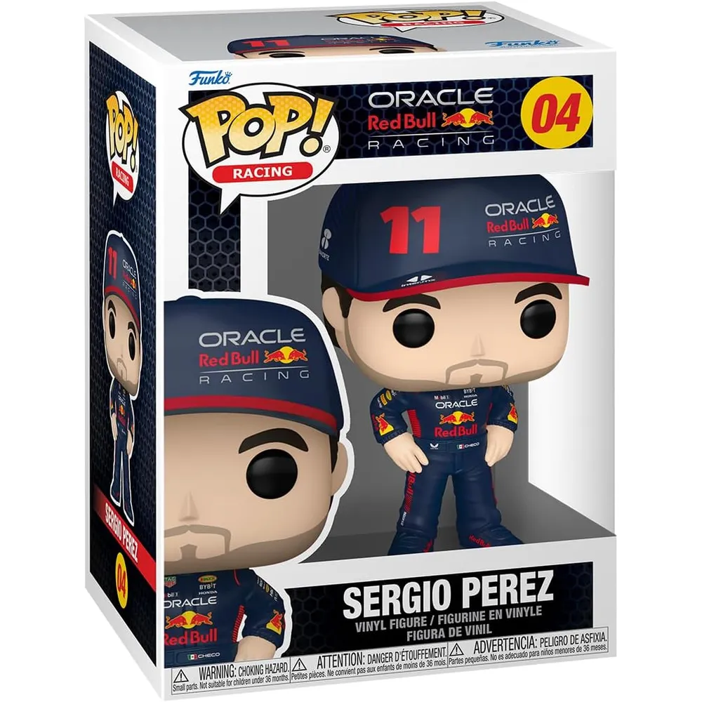 Funko Pop | Sergio Pérez de Fórmula 1 Red Bull