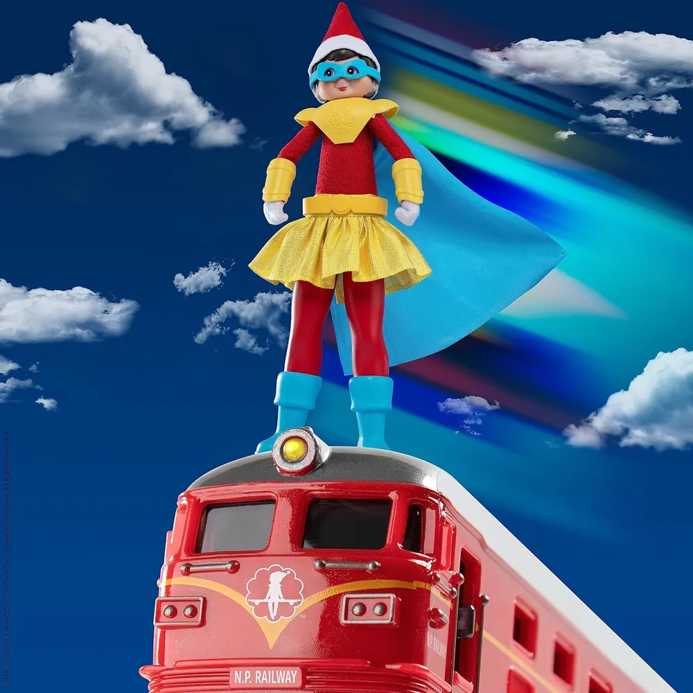 The Elf on the Shelf set héroe poder polar