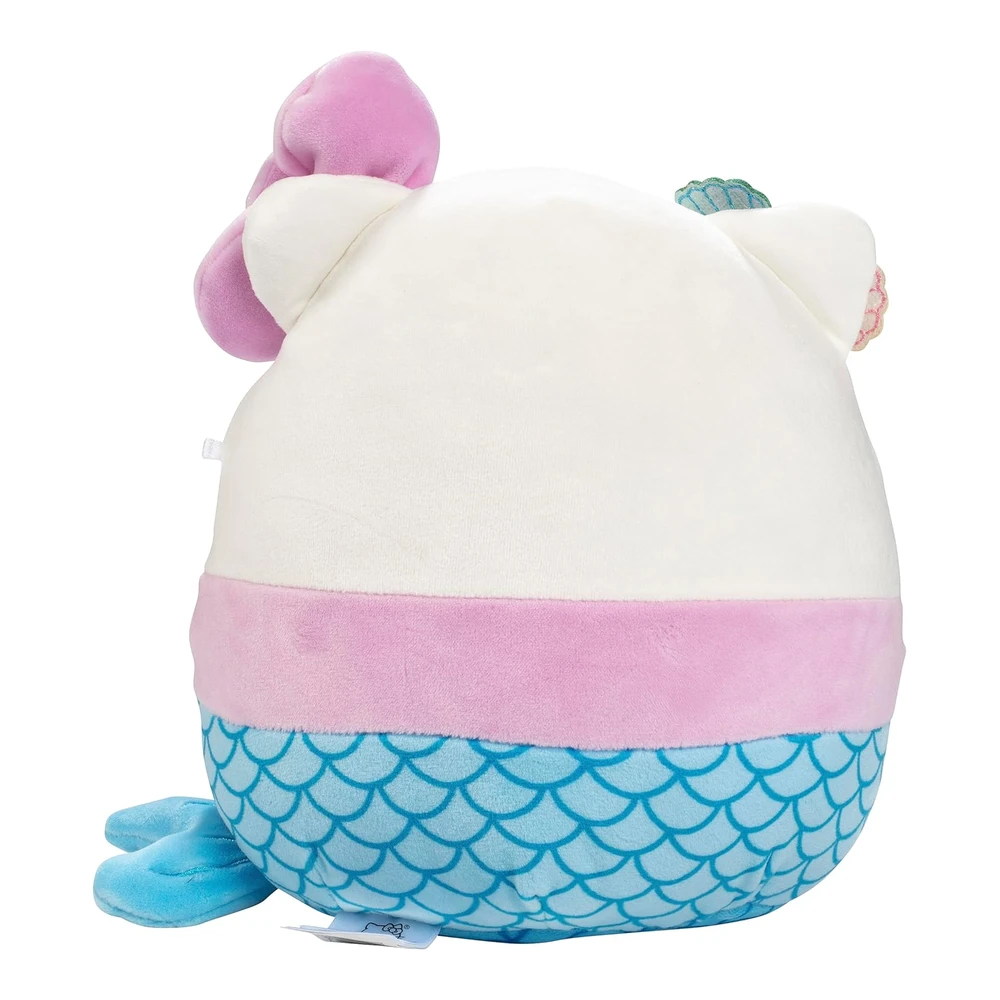 Squishmallows Sirena de Hello Kitty de 8' - Kellytoy Sanrio - Juguete de Peluche Coleccionable Suave y Esponjoso de Hello Kitty
