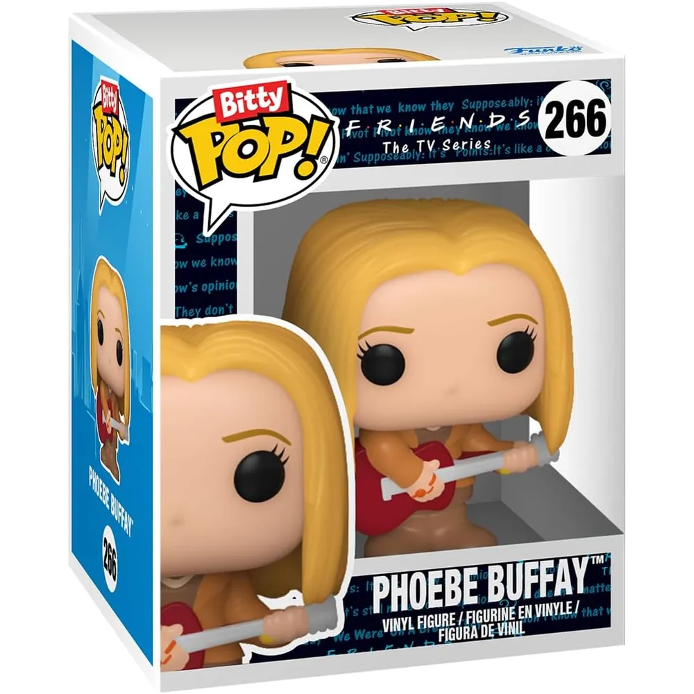FUNKO POP PACK DE 4 BITTY FRIENDS PHOEBE, MONICA, CHANDLER Y FIGURA SORPRESA