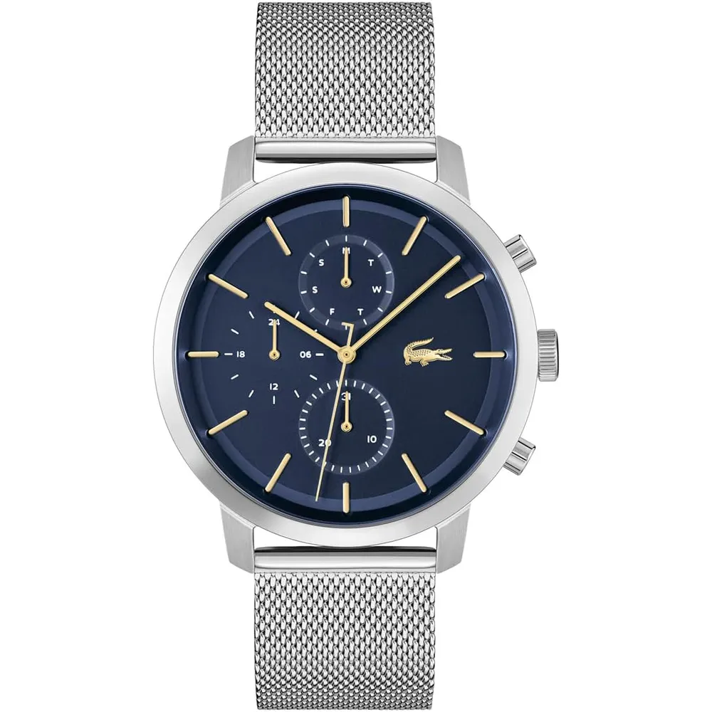 RELOJ LACOSTE REPLAY MULTIFUNCIÓN 43 MM HOMBRE - BLUE GOLD