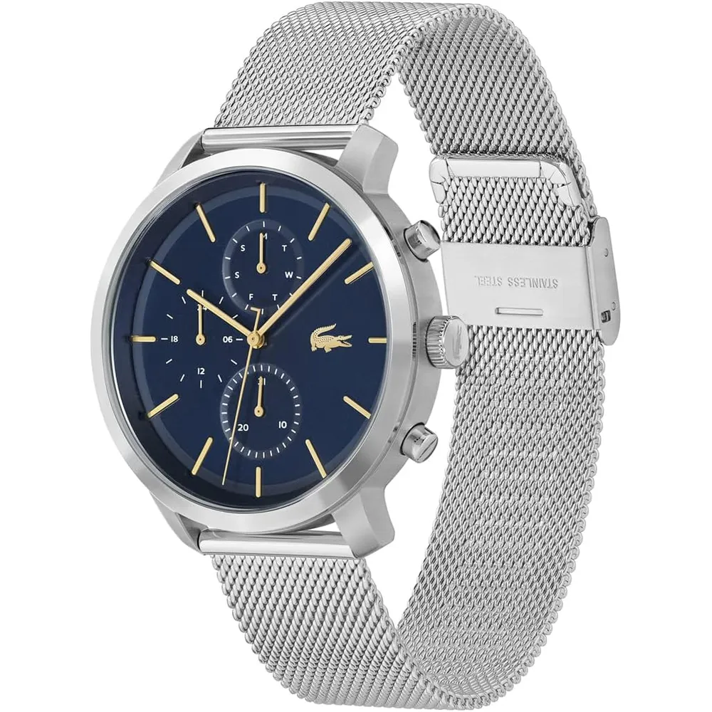 RELOJ LACOSTE REPLAY MULTIFUNCIÓN 43 MM HOMBRE - BLUE GOLD