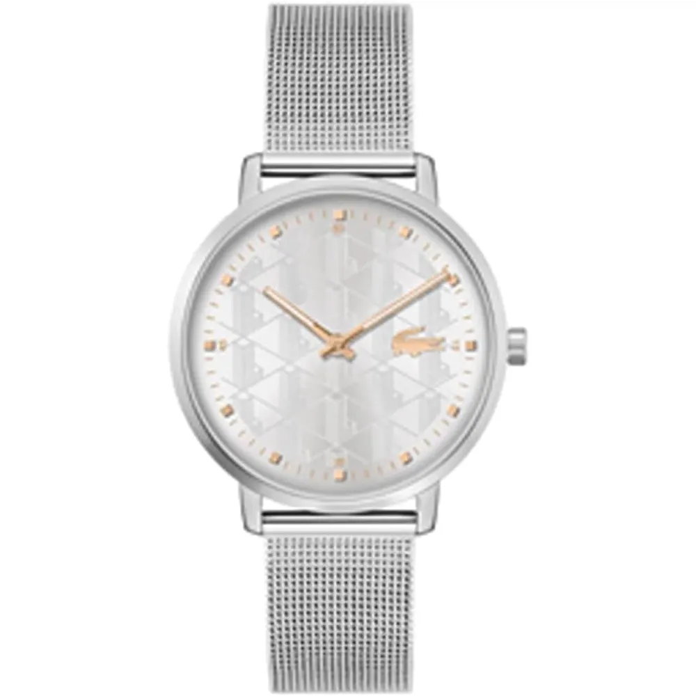 RELOJ LACOSTE CROCORIGIN 2H DE CUARZO 30M MUJER - Silver