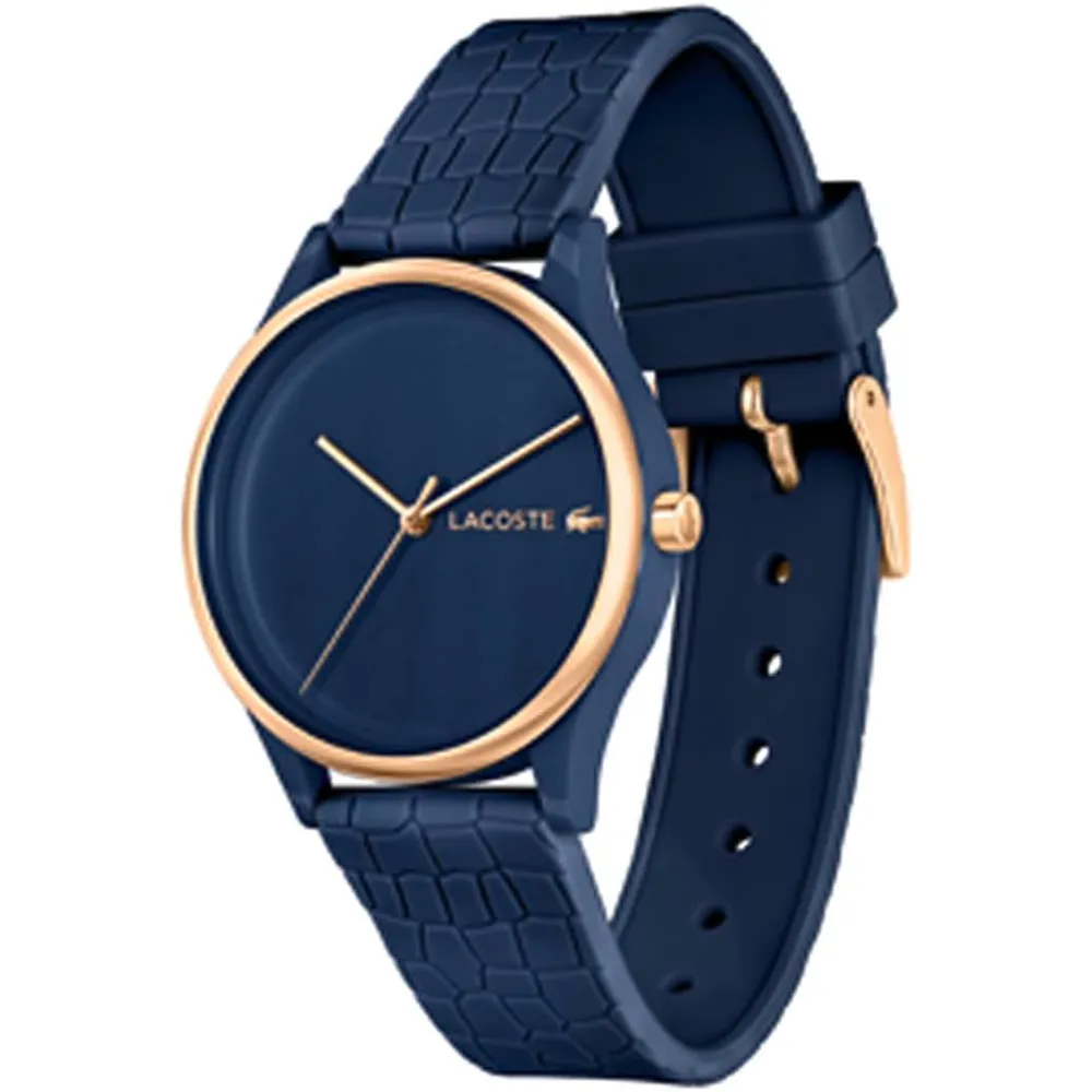RELOJ LACOSTE CROCODELLE MUJER - NAVY