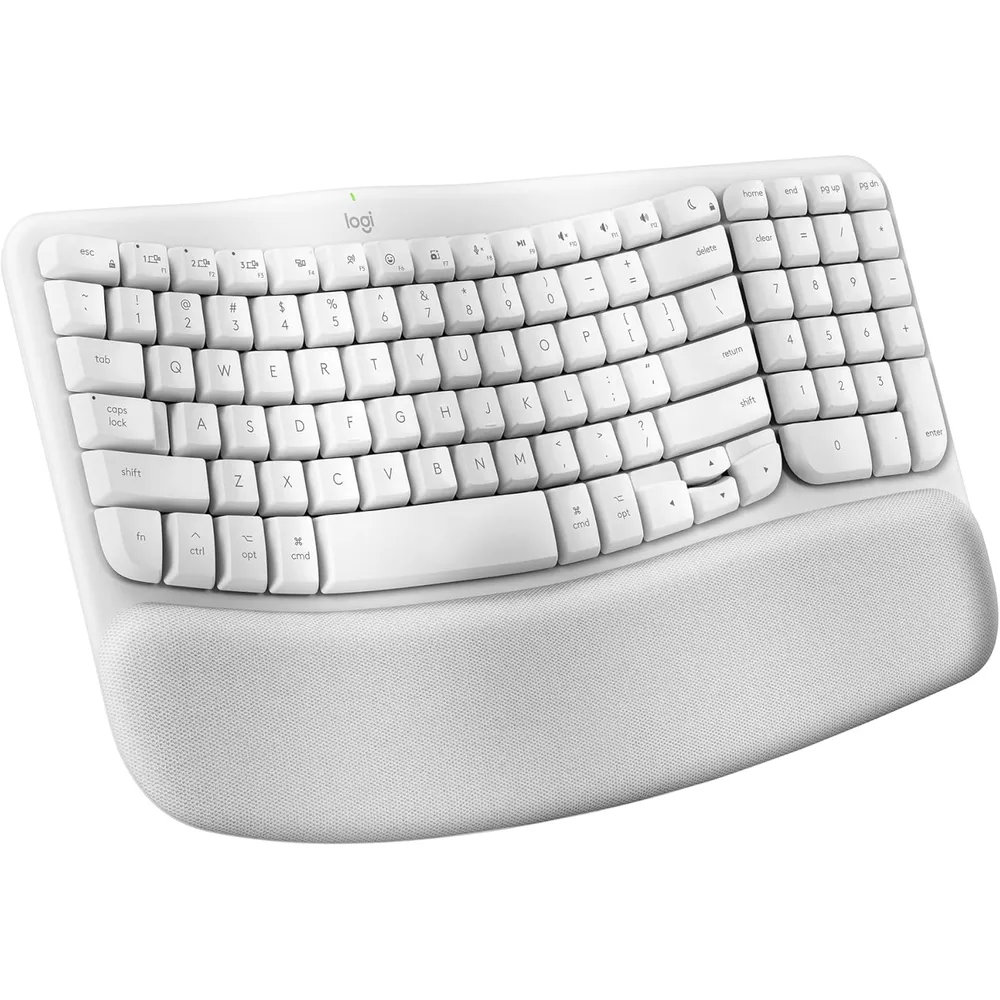 TECLADO INALÁMBRICO PARA MAC WAVE KEYS LOGITECH | BLANCO