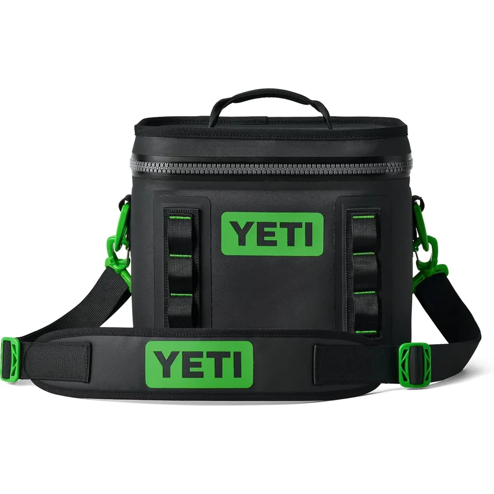 YETI Hopper Flip 8 Cooler Portátil | Negro y Verde