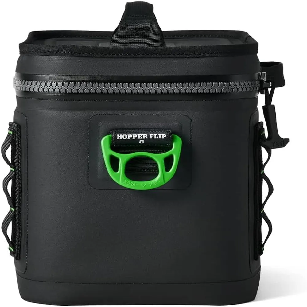 YETI Hopper Flip 8 Cooler Portátil | Negro y Verde