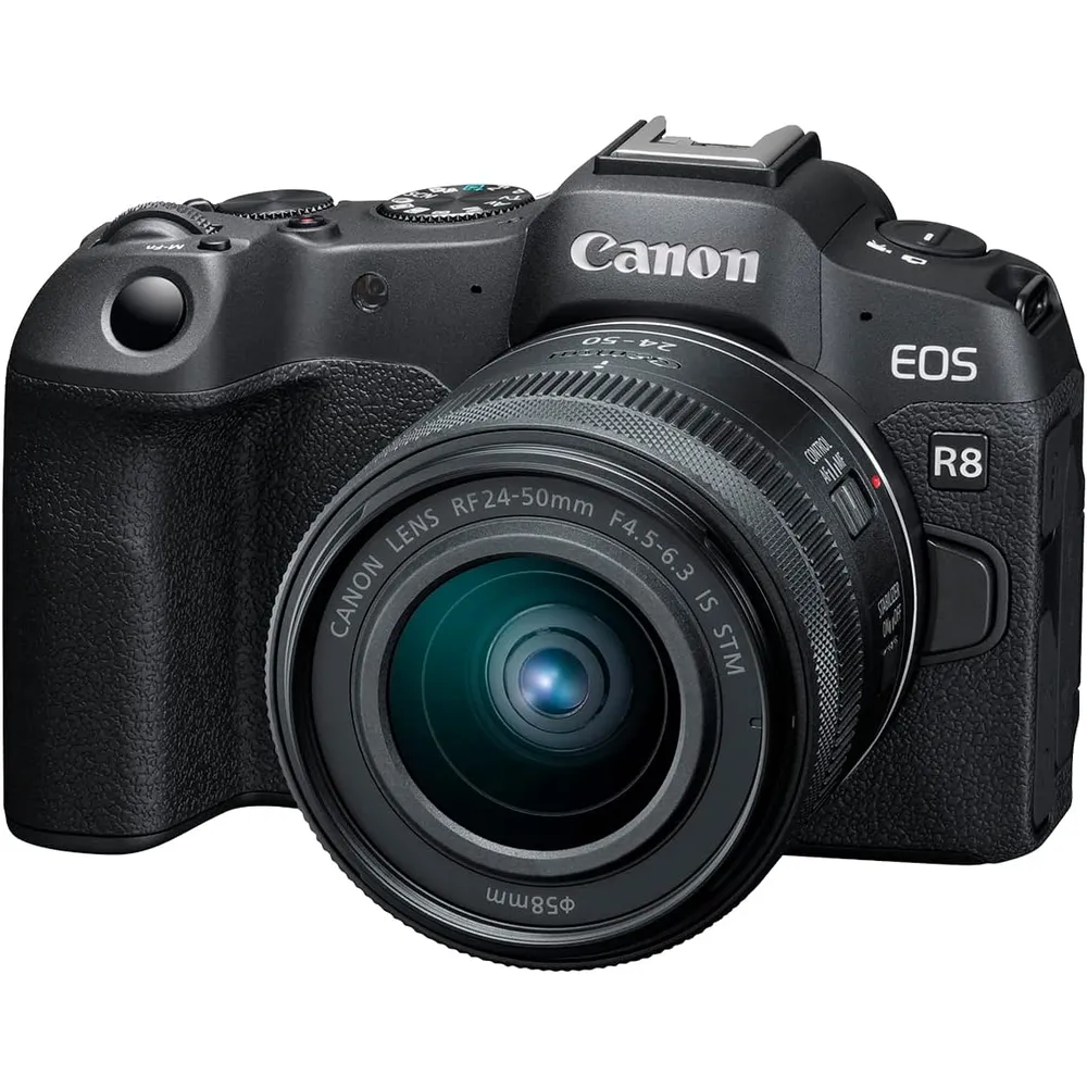 Canon cámara EOS R8 kit mirrorless | Negro