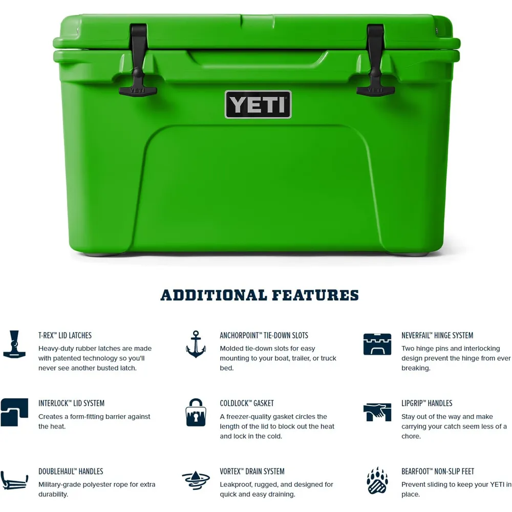 YETI Tundra 45 Cooler Portátil | Verde Claro