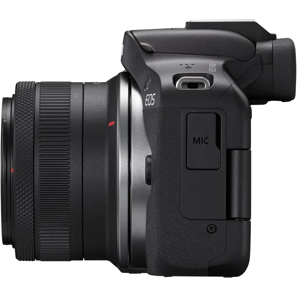 Canon cámara EOS R50 kit sin espejo | Negro