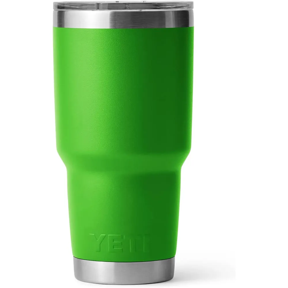 YETI Rambler Vaso de 30 oz de acero inoxidable y tapa MagSlider color verde