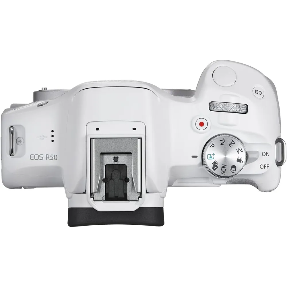 Canon cámara EOS R50 sin espejo | Plata