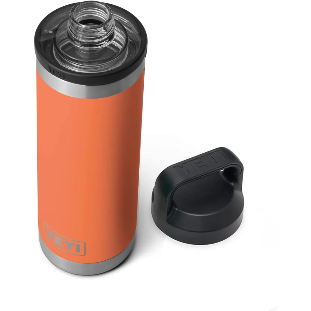 YETI Botella Rambler con Tapa Chung de 18 oz | Naranja Arcilla