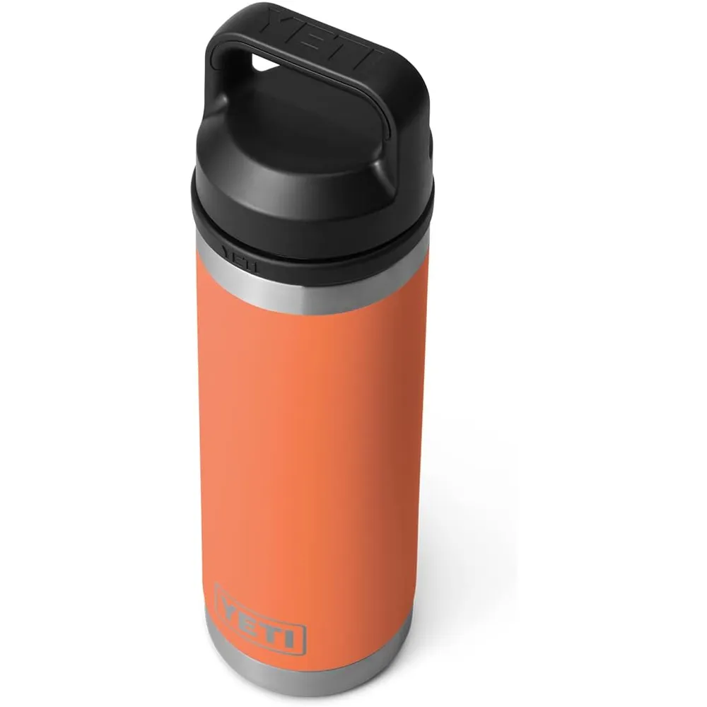 YETI Botella Rambler con Tapa Chung de 18 oz | Naranja Arcilla