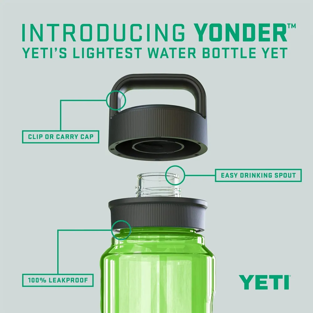 YETI Botella Yonder con Tapa Chung de 25 oz | Verde