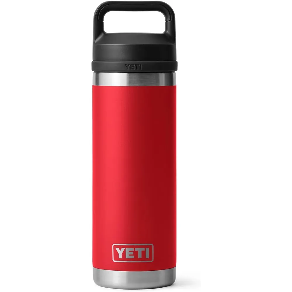 YETI Botella Rambler con Tapa Chung de 18 oz | Rojo