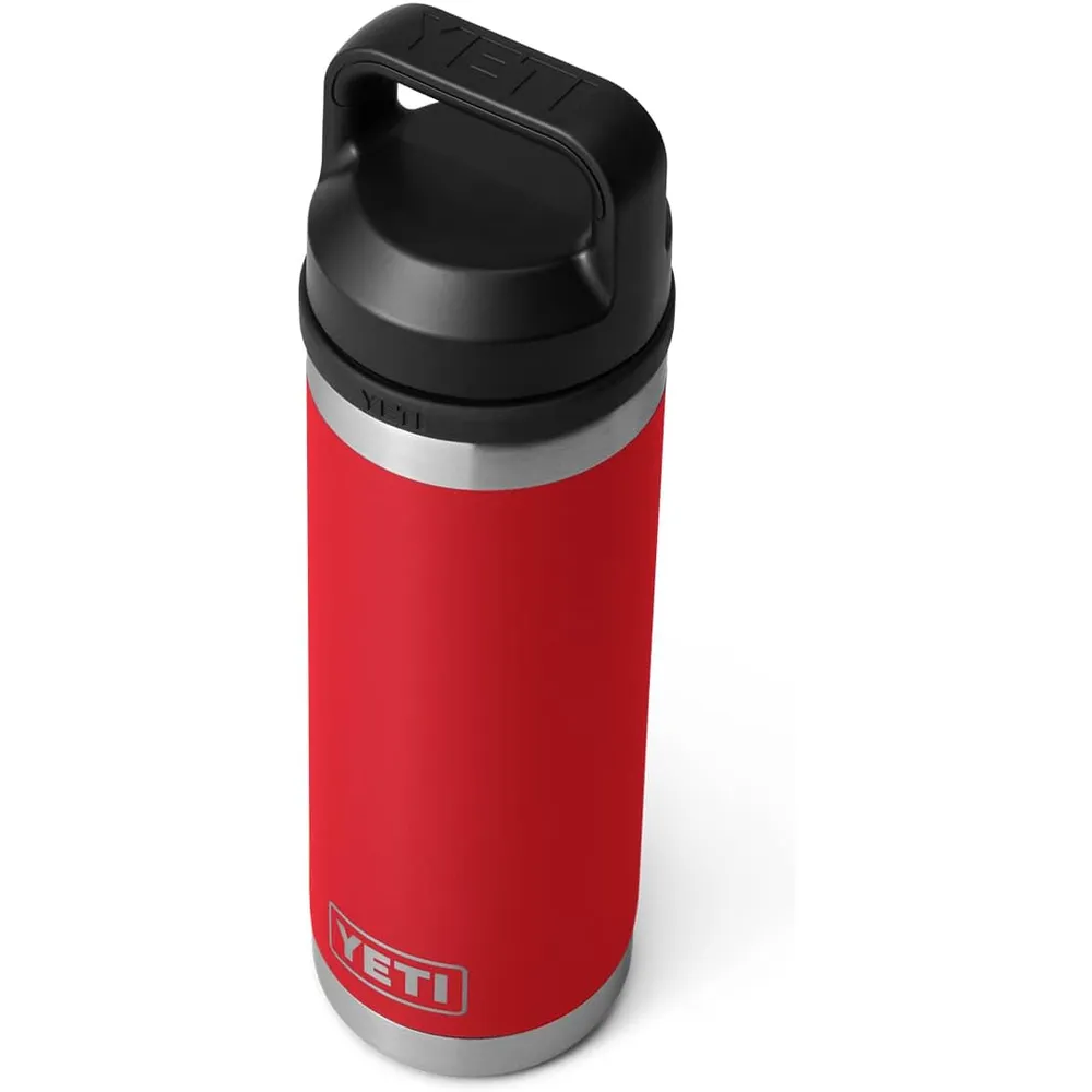YETI Botella Rambler con Tapa Chung de 18 oz | Rojo