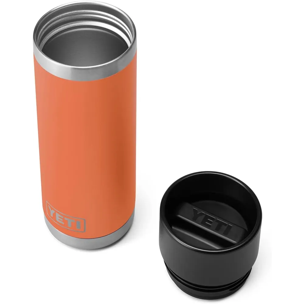 YETI Botella Rambler Térmica con Tapa Hot Shot de 18 oz | Naranja Arcilla