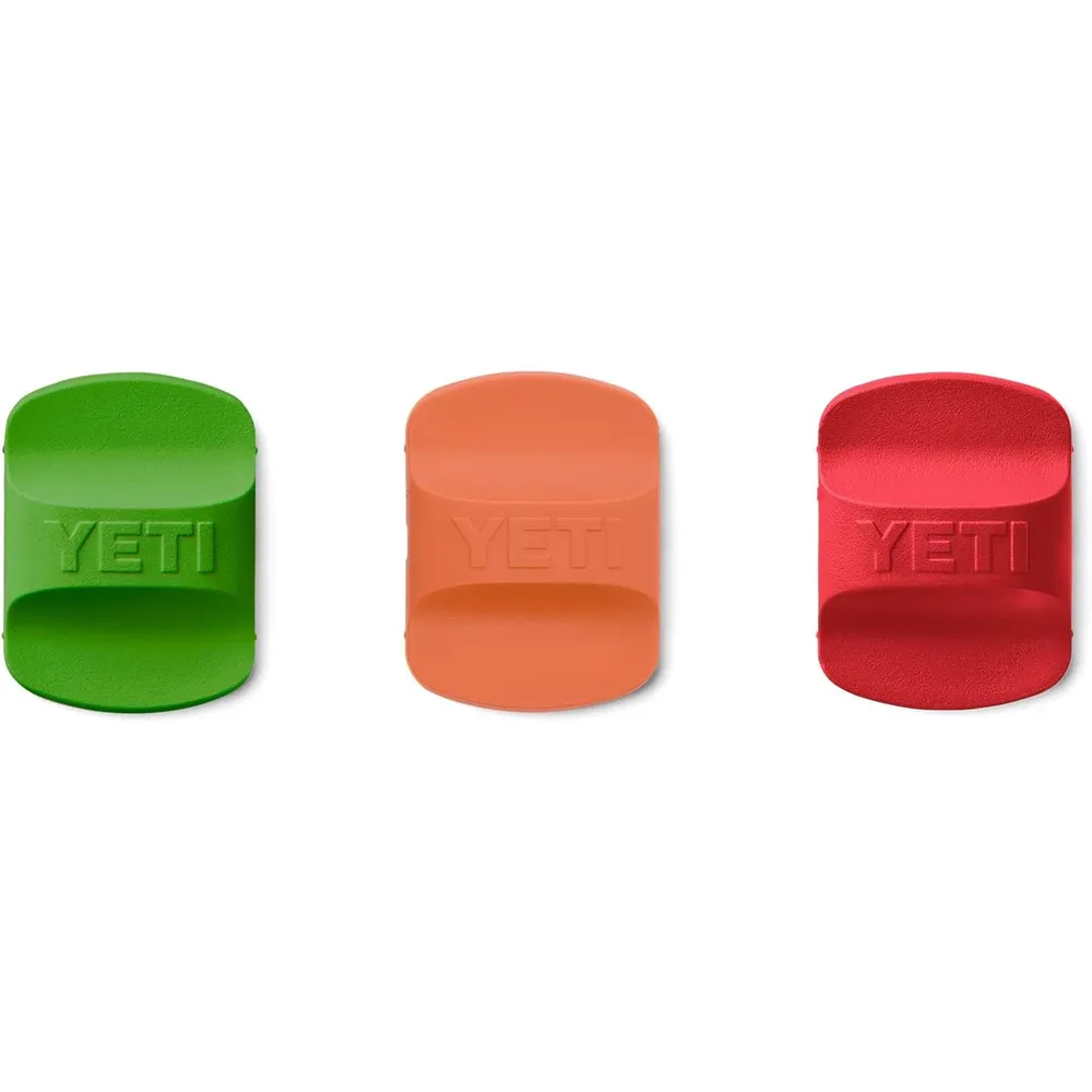 YETI Pack de 3 Magsliders de Repuesto | Verde Naranja Rojo