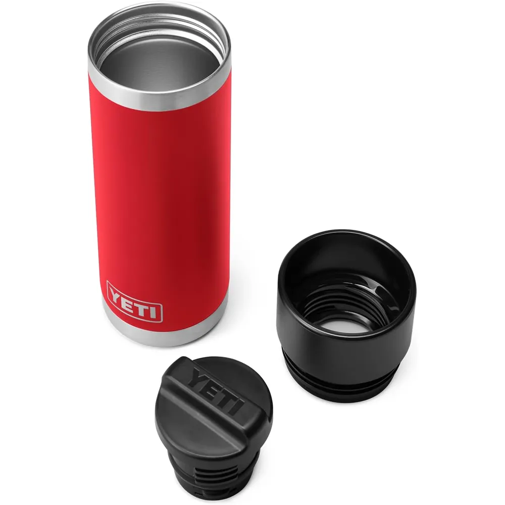 YETI Botella Rambler Térmica con Tapa Hot Shot de 18 oz | Rojo
