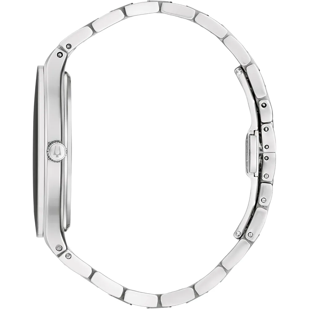 Bulova reloj Apollo Theater de edición especial cuarzo 3 agujas | Negro