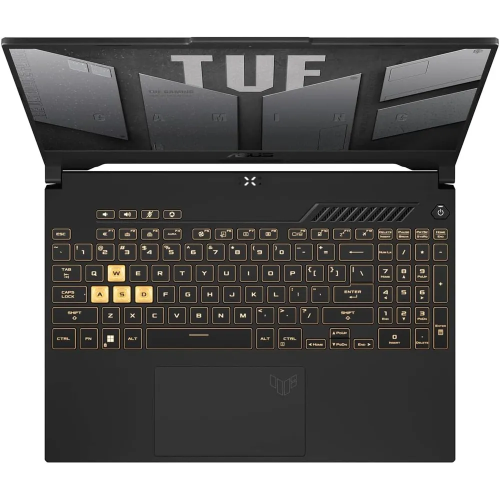 ASUS TUF F15 Laptop Gaming 15.6" FHD 144Hz i5-12500H 16GB RAM 512GB SSD RTX3050 | Gris - Inglés