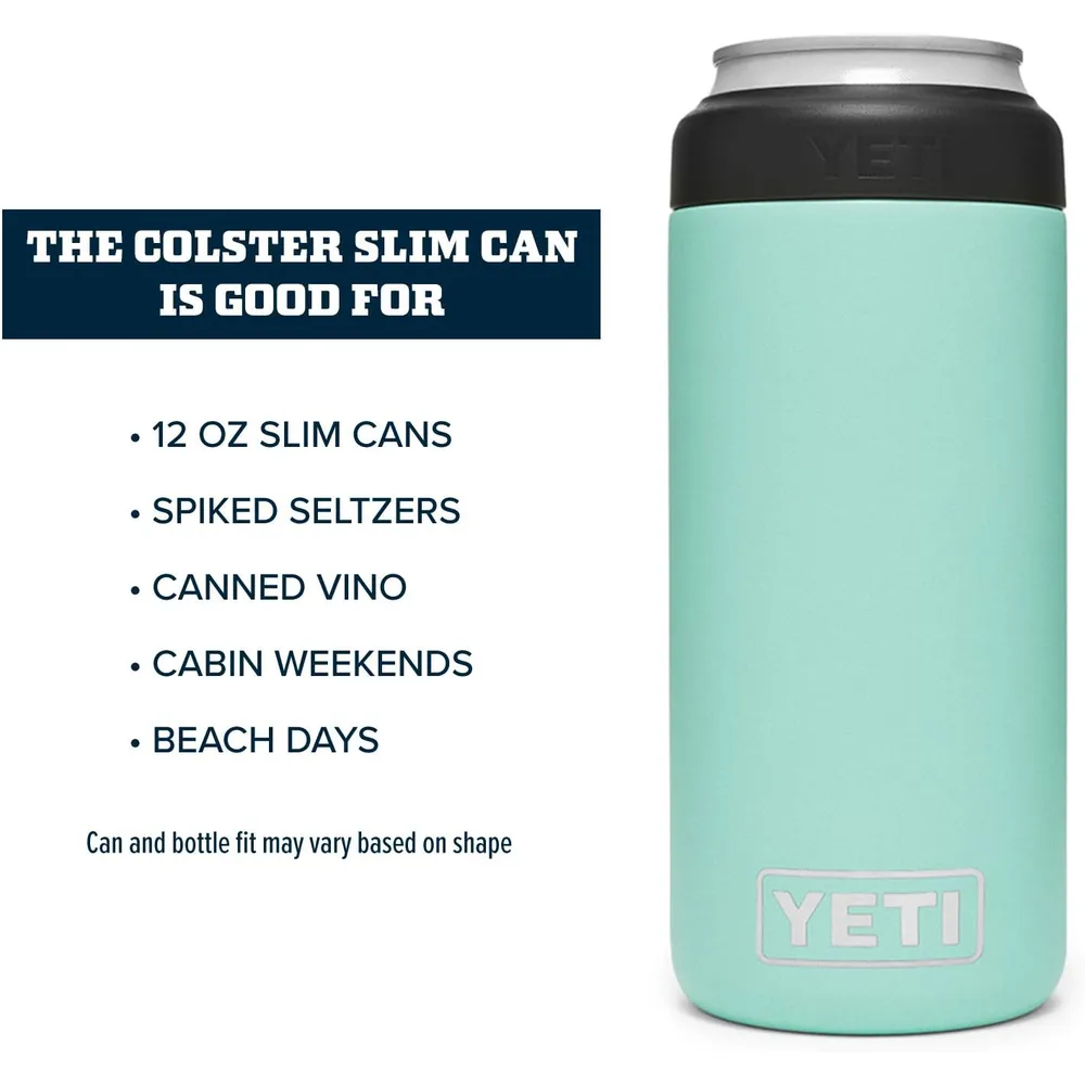 YETI Rambler Aislador de Latas No Insertable de 12 oz | Verde Agua