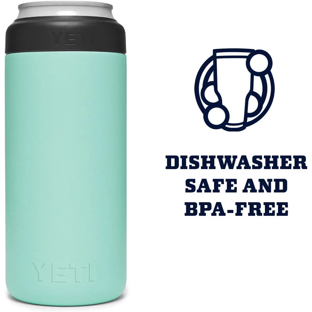 YETI Rambler Aislador de Latas No Insertable de 12 oz | Verde Agua