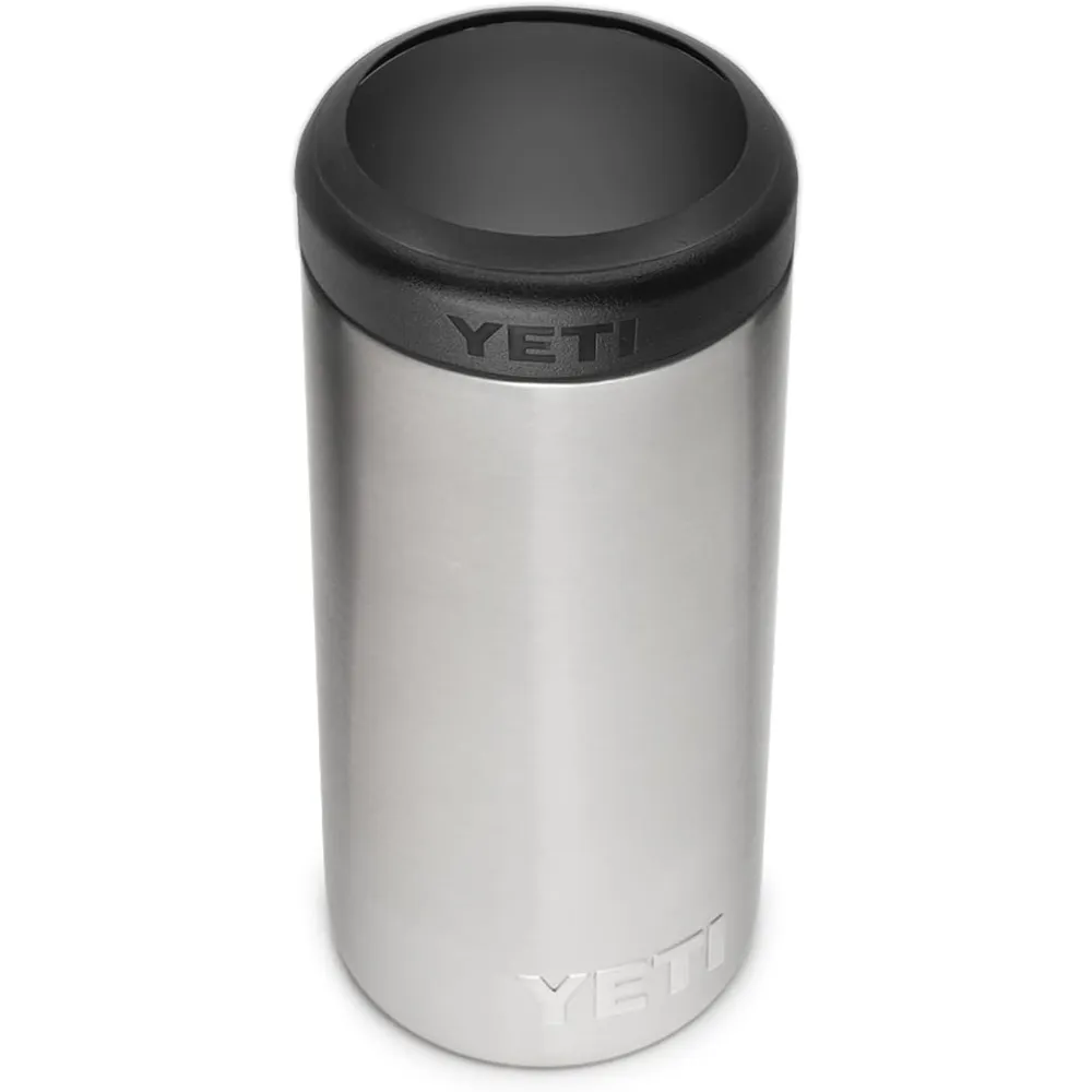YETI Rambler Aislador de Latas Delgadas No Insertable de 12 oz | Plata