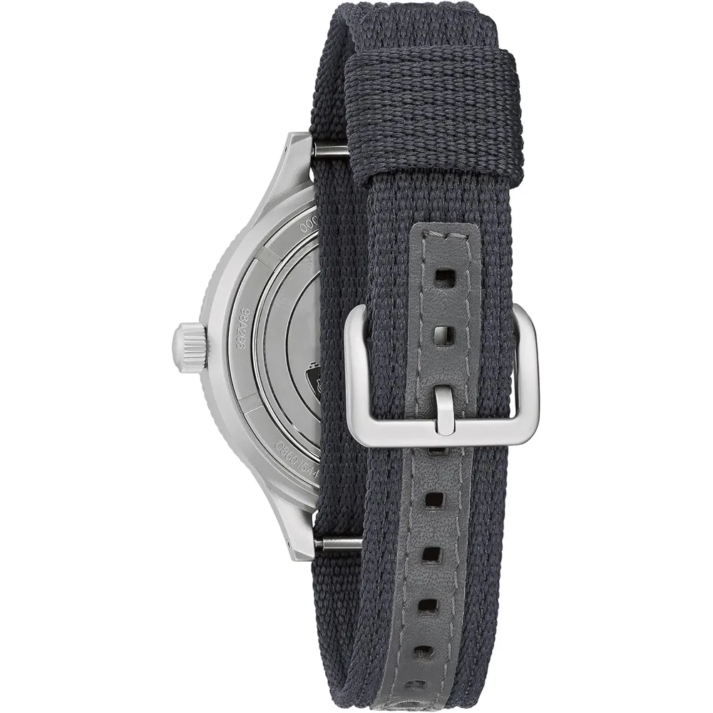 Bulova reloj serie Archive de hombre automático 3 agujas parada segundero | Gris