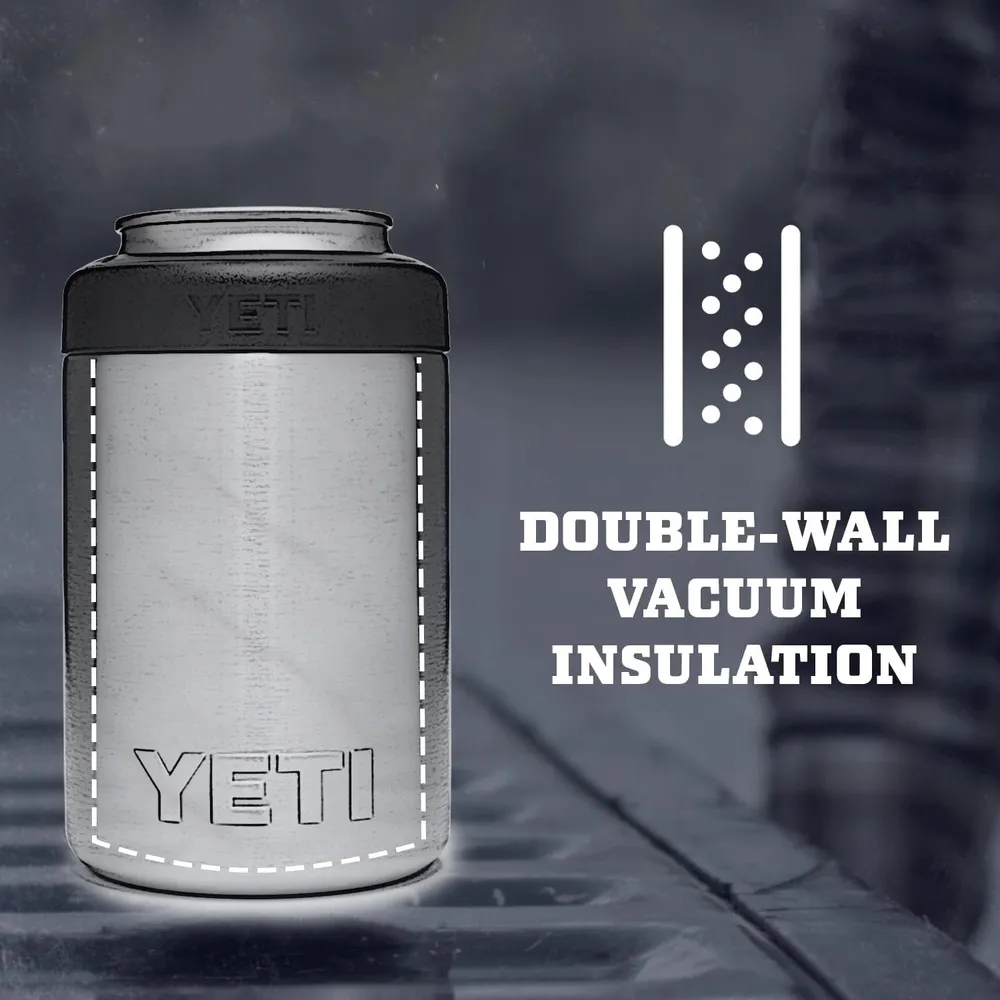 YETI Rambler Aislador de Latas No insertable de 12 oz | Plata