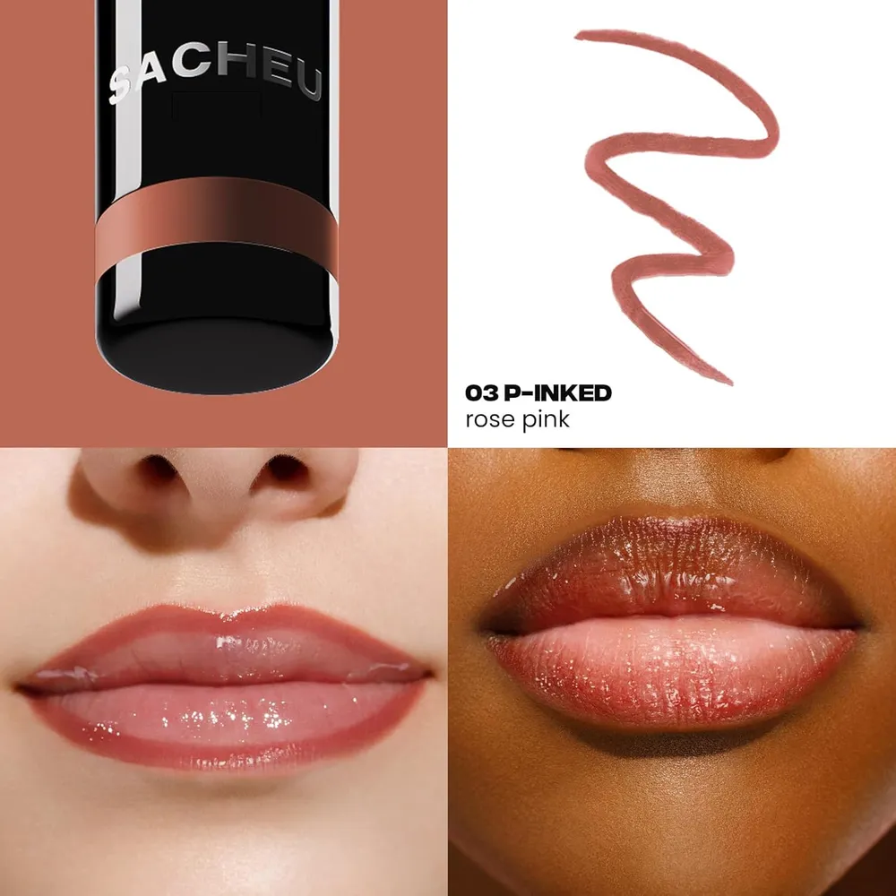 Tinte de labios Stay-N Peel Off mate Sacheu 0.12 oz / 3.5 ml | Rosado Intenso