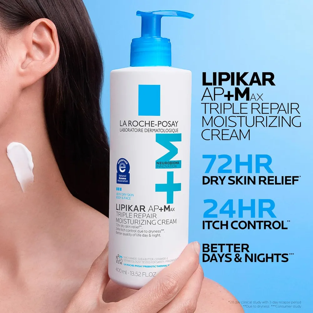 LOCIÓN CORPORAL HIDRATANTE REPARADORA LIPIKAR AP+M LA ROCHE-POSAY 13.5 OZ / 400 ML