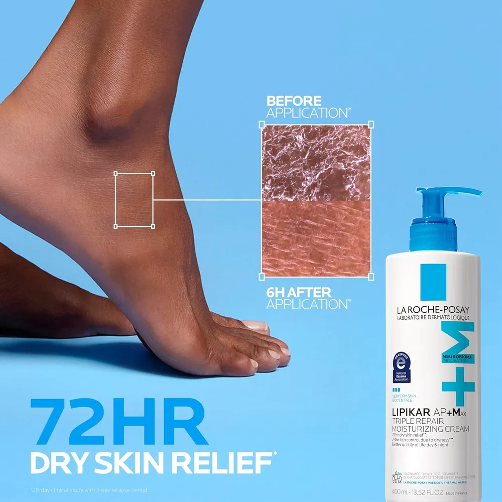 LOCIÓN CORPORAL HIDRATANTE REPARADORA LIPIKAR AP+M LA ROCHE-POSAY 13.5 OZ / 400 ML