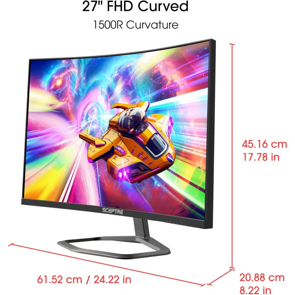 b0bw2t7wfk_1_webp.webp Sceptre 27" FHD Curvo 240 Hz 1 ms FreeSync DisplayPort/HDMI Altavoces R1500