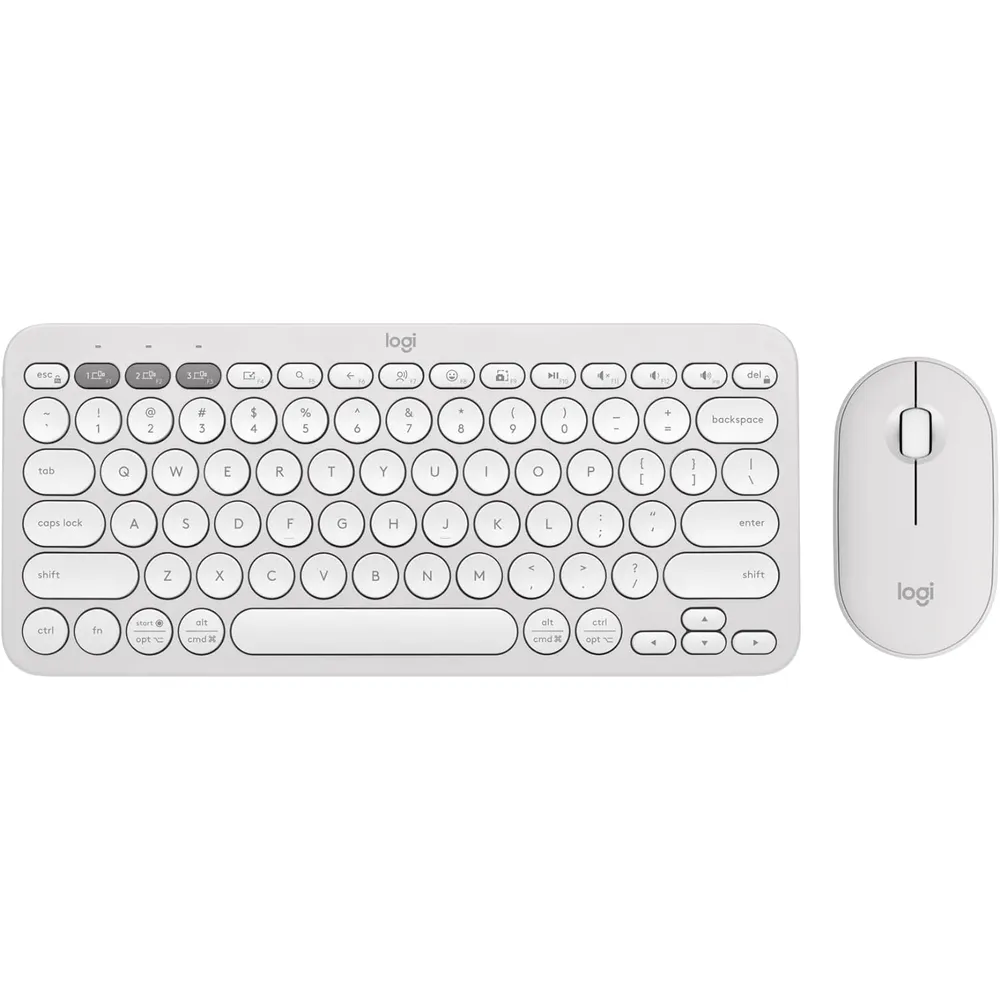 COMBO TECLADO Y MOUSE INALÁMBRICOS PEBBLE 2 LOGITECH