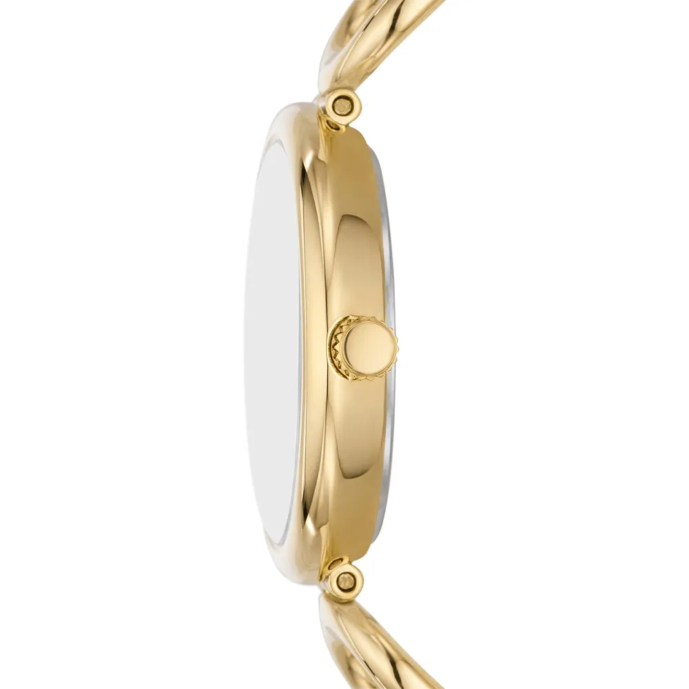 b0bx69qxwx_2_webp.webp Fossil reloj de cuarzo Carlie para mujer, acero inoxidable | Dorado