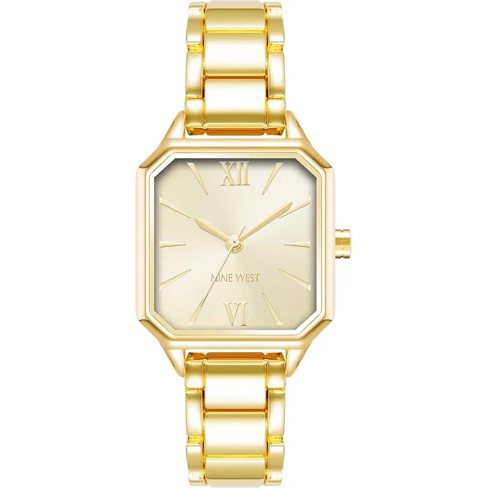 Nine West NW/2903SVSV reloj para dama | 27 mm - Oro