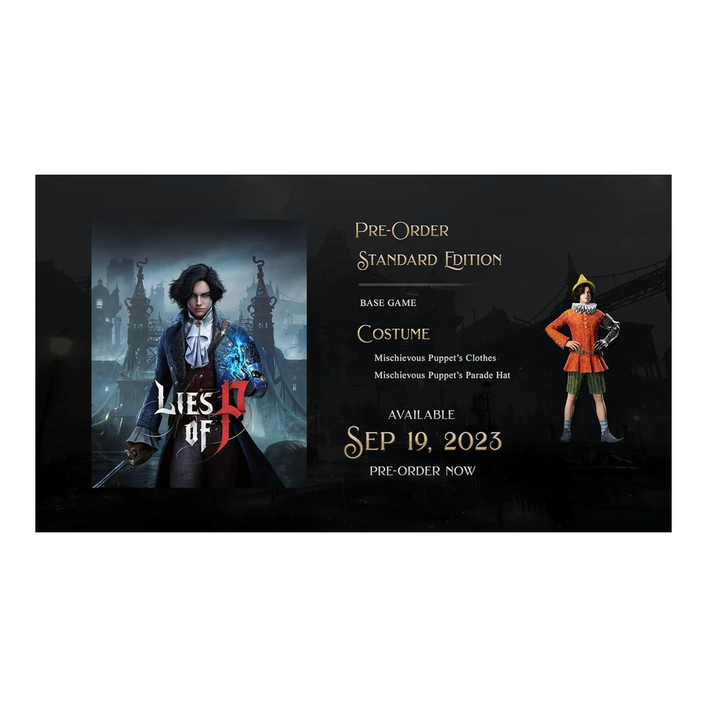 CONSOLA LIES OF P PLAYSTATION 5
