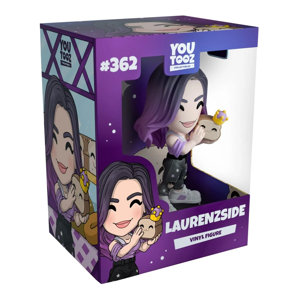 Youtooz Laurenzside- Figura de Vinilo de 4.6', Figura Coleccionable de Laurenzside The Bread Queen Por Youtooz Creators Collection
