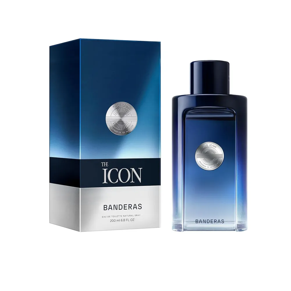 PERFUME BANDERAS THE ICON EAU DE TOILETTE 6.7 OZ / 200 ML