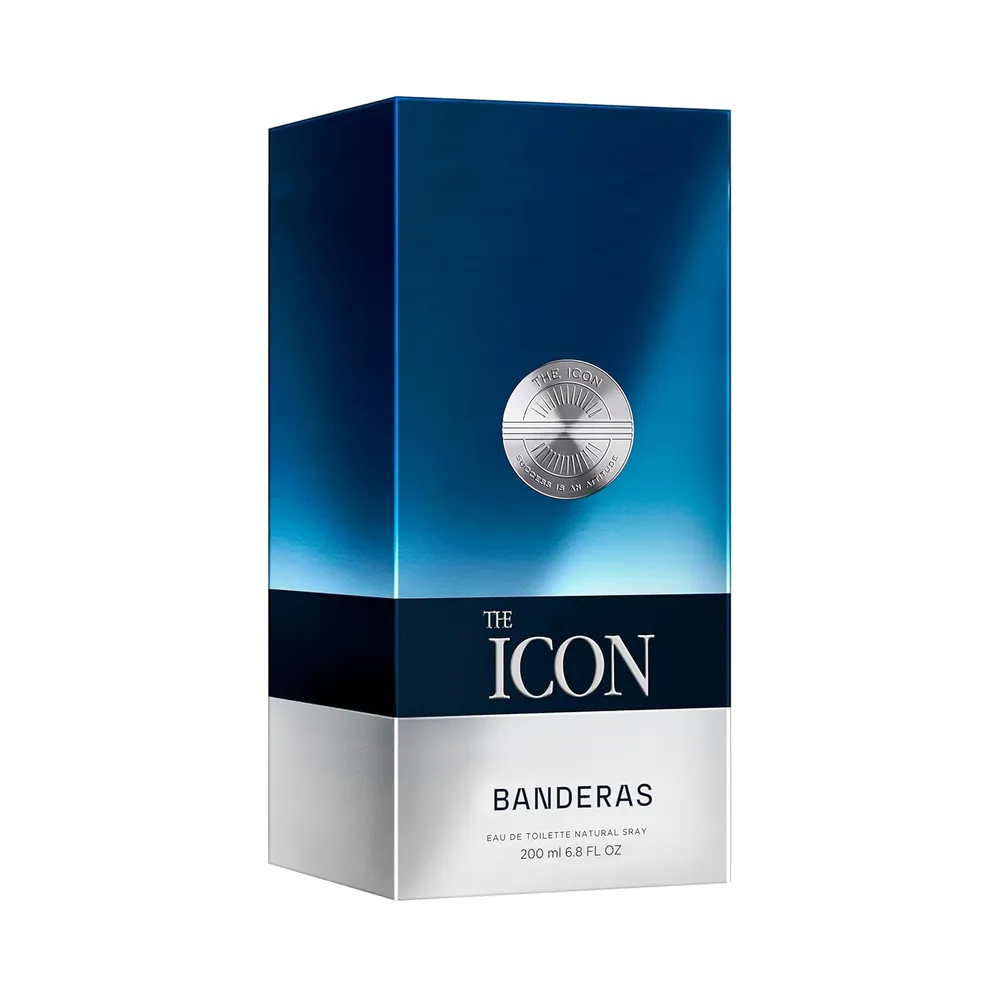 PERFUME BANDERAS THE ICON EAU DE TOILETTE 6.7 OZ / 200 ML