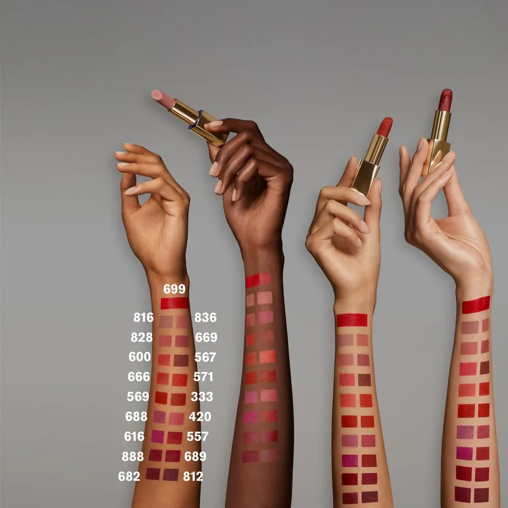 Estée Lauder Pure Color | Labial Mate, Rellenador y Larga Duración