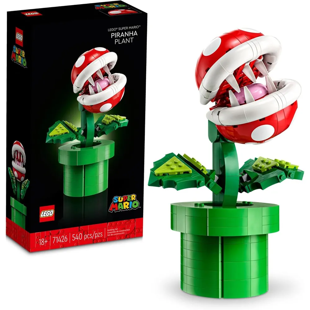 Lego Super Mario Planta Piraña set coleccionable adultos