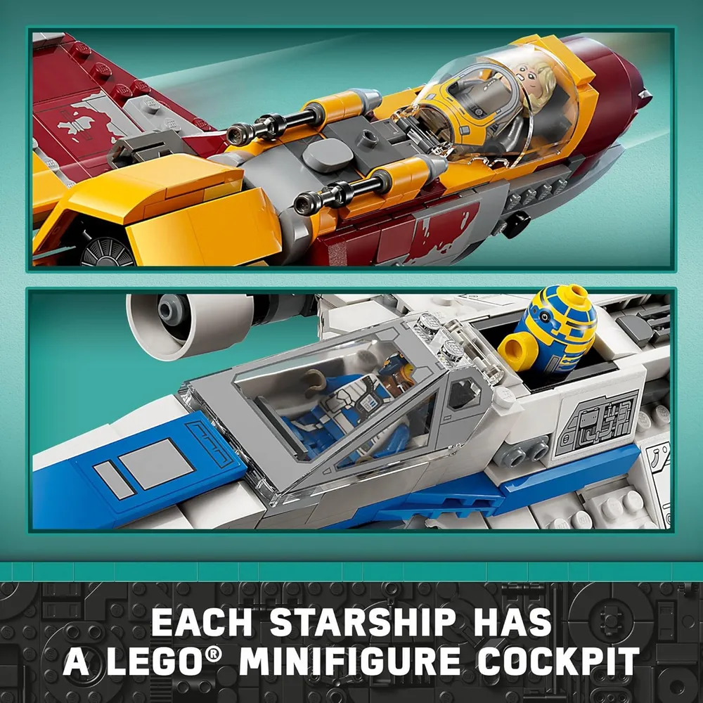 Lego Star Wars Ahsoka Ala-E vs Caza Shin Hati con 5 figuras