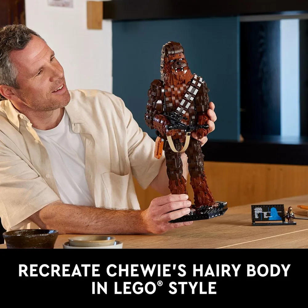 Lego Star Wars Chewbacca figura coleccionable para armar y exhibir