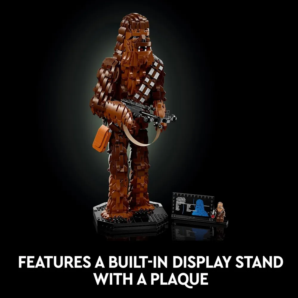 Lego Star Wars Chewbacca figura coleccionable para armar y exhibir