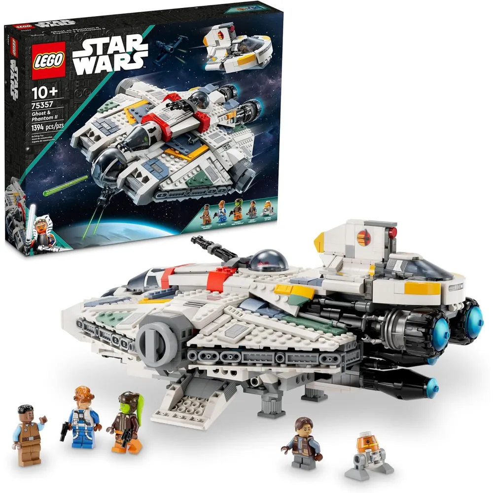 Lego Star Wars Ahsoka Fantasma y Phantom II con 5 minifiguras